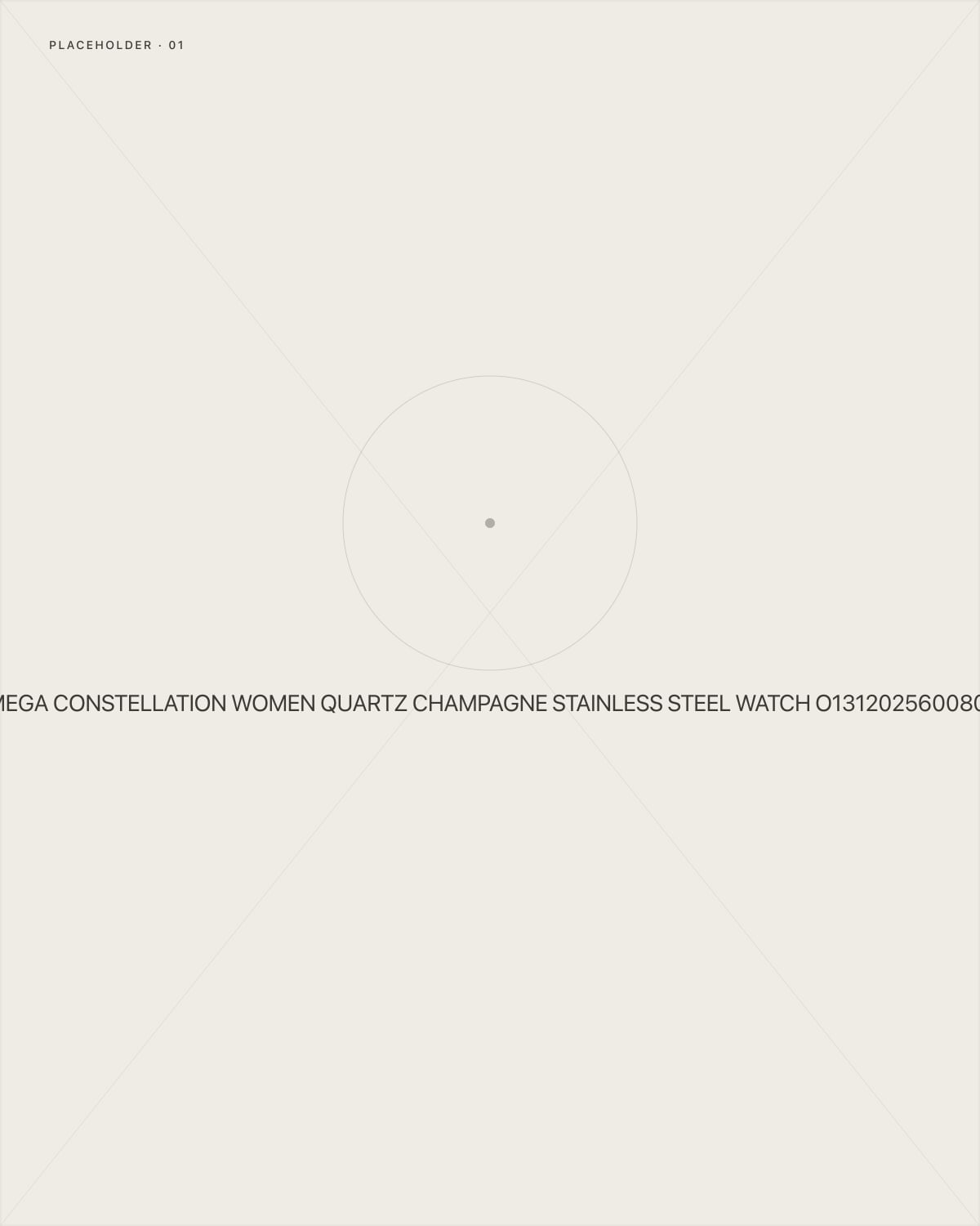 Omega Constellation Women Quartz Champagne Stainless Steel Watch O13120256008001