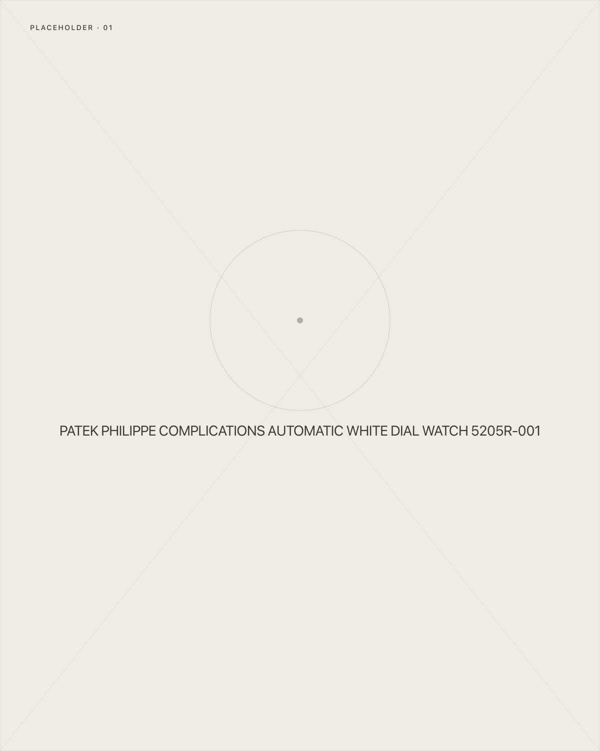 Patek Philippe Complications Automatic White Dial Watch 5205R-001
