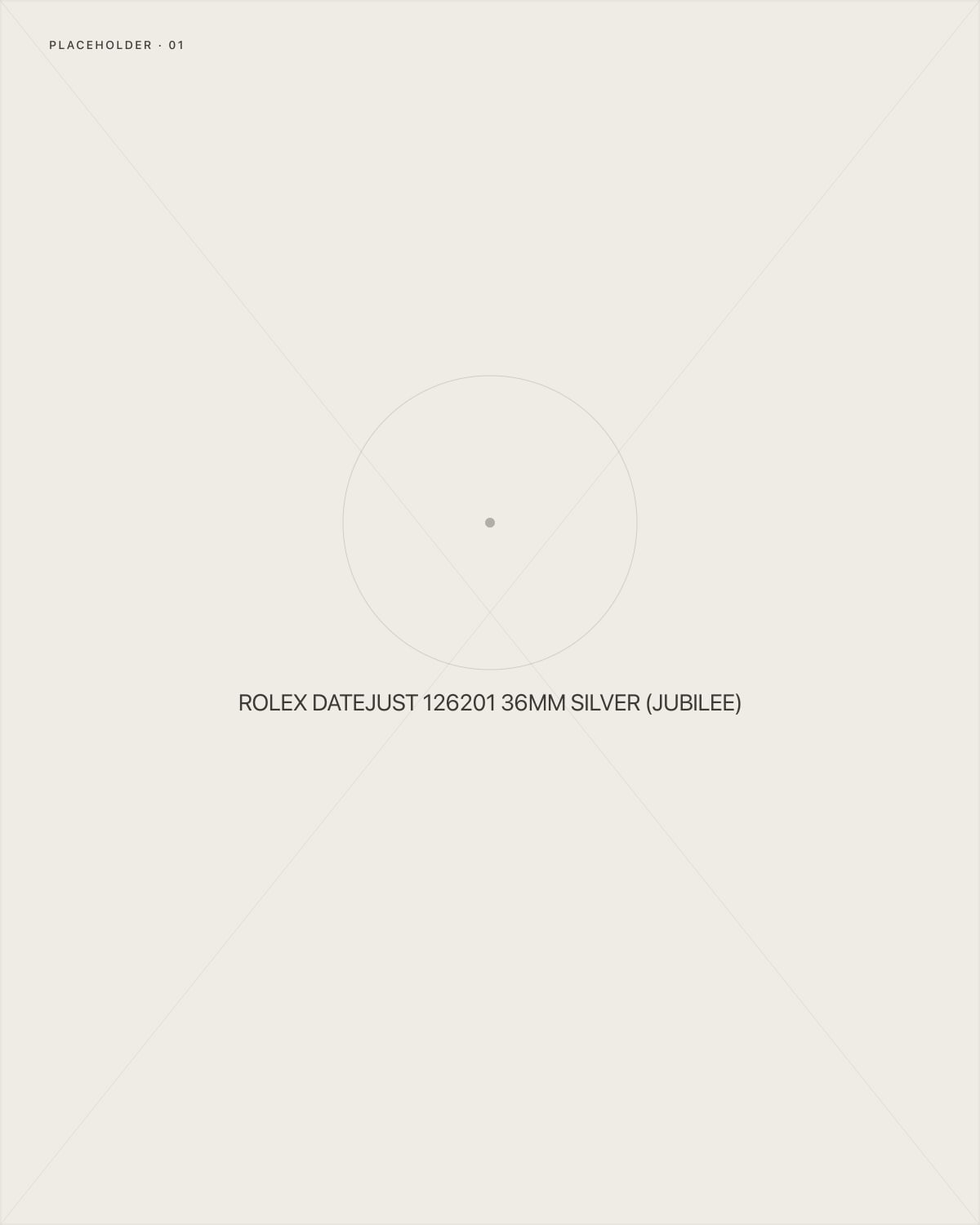 Rolex Datejust 126201 36mm Silver (Jubilee)