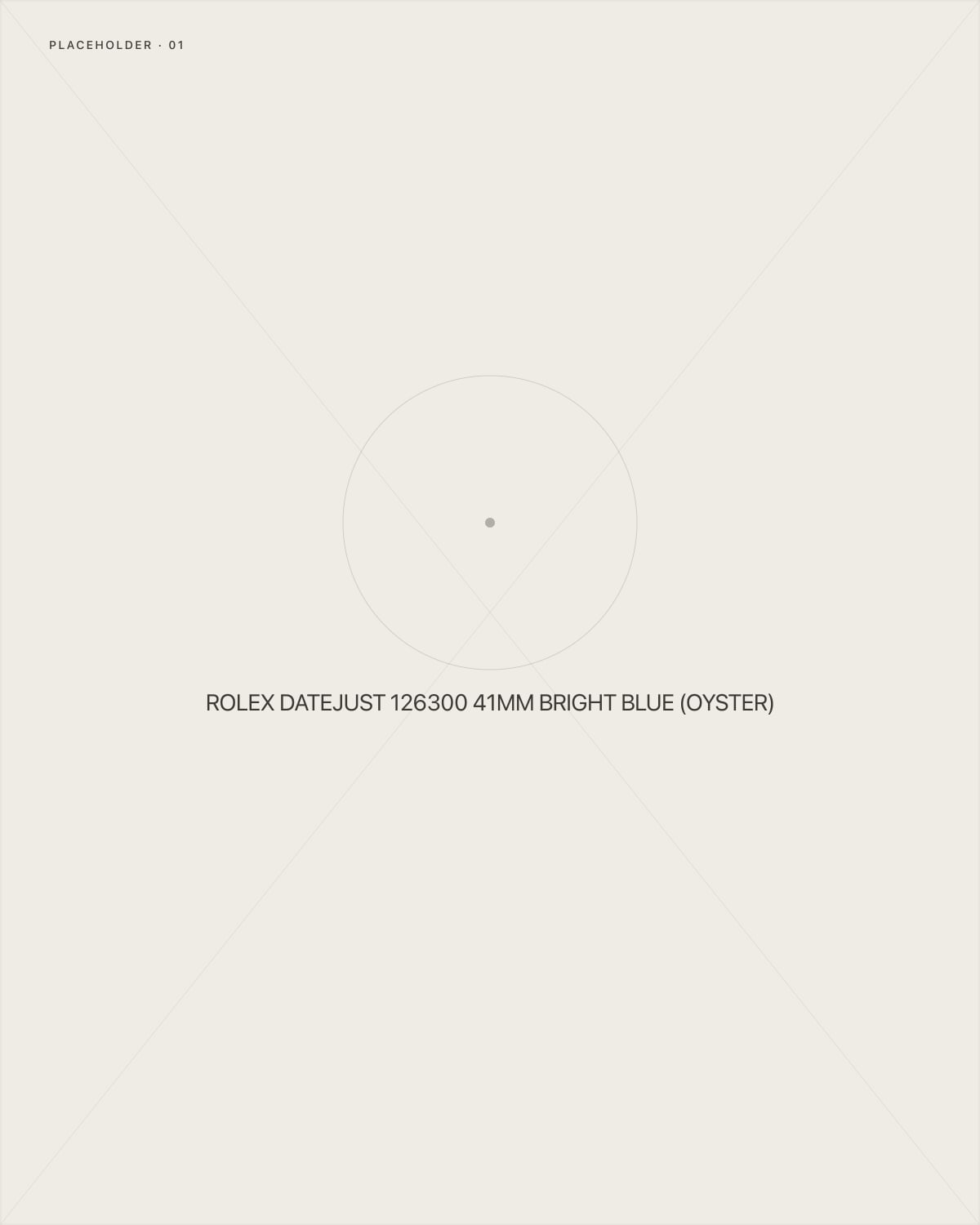 Rolex Datejust 126300 41mm Bright blue (Oyster)