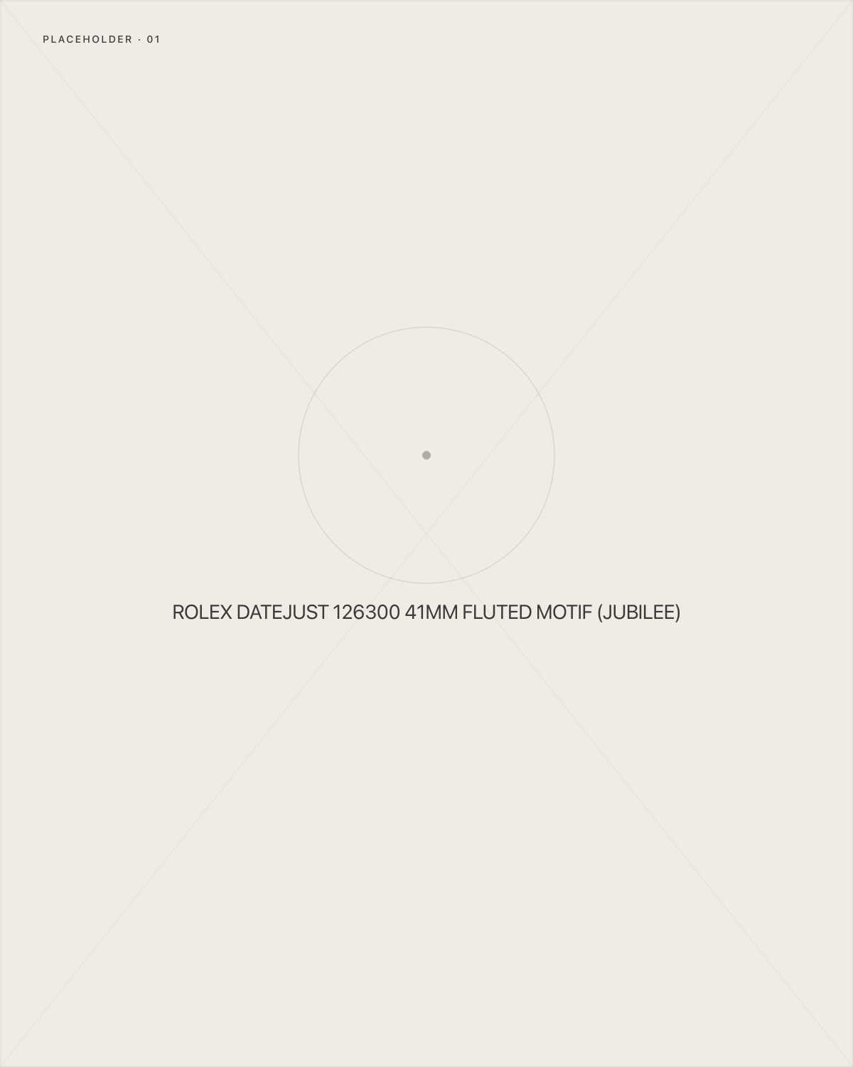 Rolex Datejust 126300 41mm fluted motif (Jubilee)