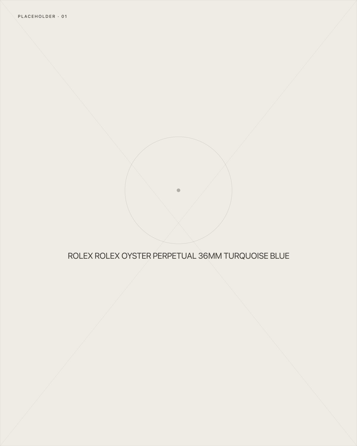 Rolex Rolex Oyster Perpetual 36mm Turquoise blue